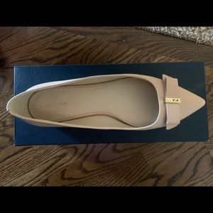 Cole Haan nude color flat
